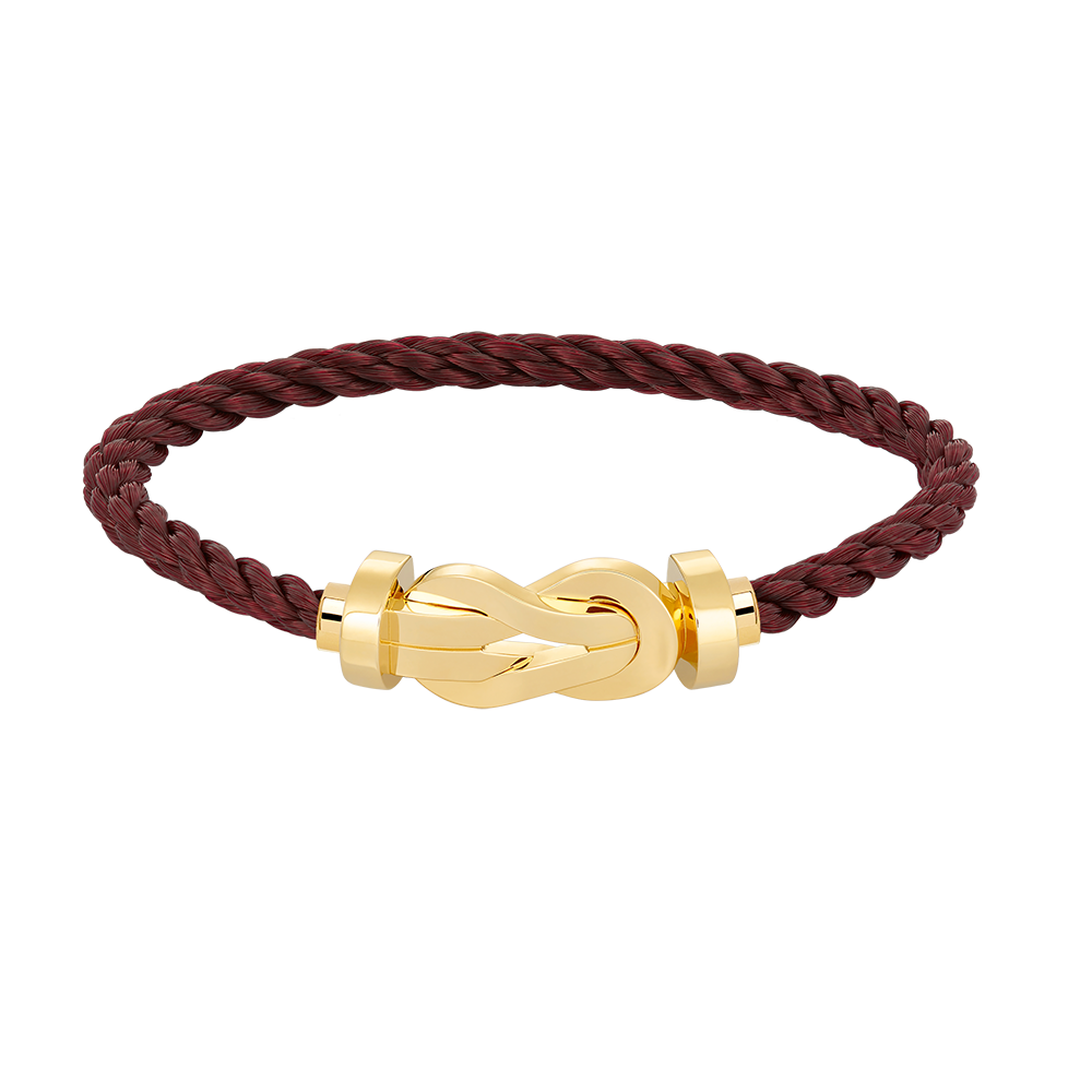 [⭐Sparkve]CHANCE LARGE 8 FIGURE BUCKLE NO DIAMOND BRACELET GOLD