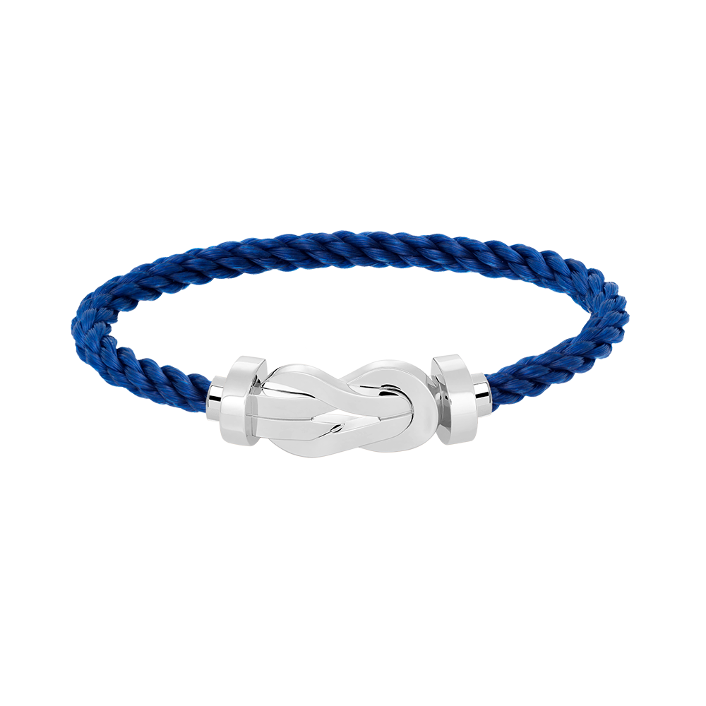 [⭐Sparkve]CHANCE LARGE 8 FIGURE BUCKLE NO DIAMOND BRACELET SILVER