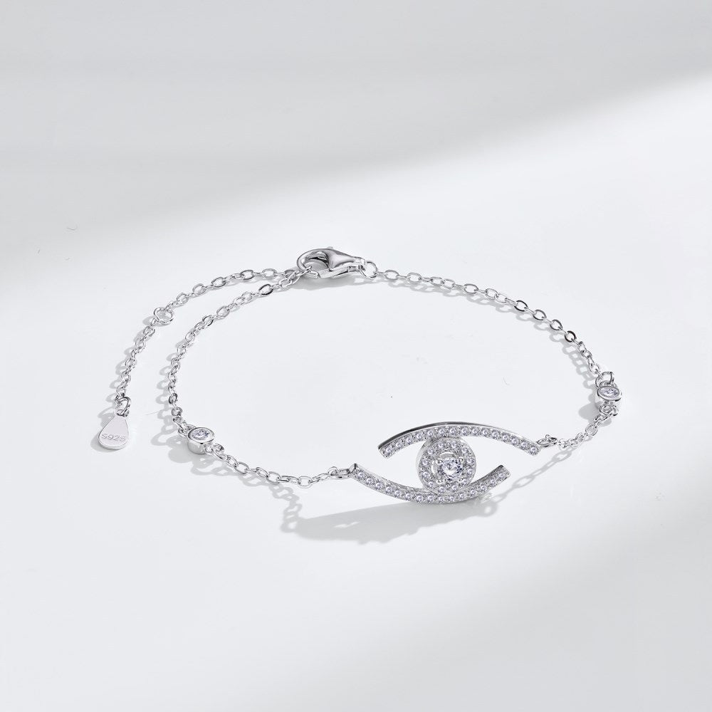 [⭐Sparkve]Demo Eye Pave-Set Diamond Bracelet