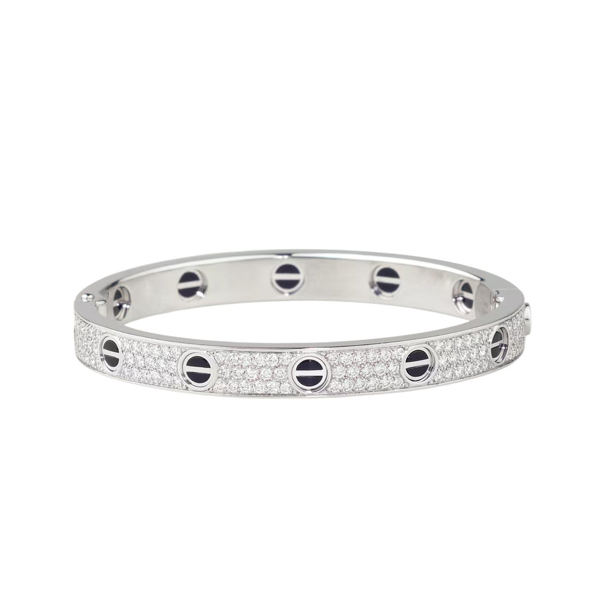 [⭐Sparkve]LOVE BRACELET 6.1MM DIAMOND-PAVED CERAMIC