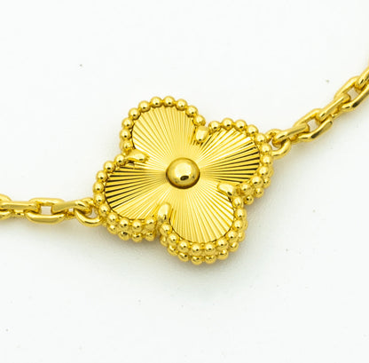 [⭐Sparkve] CLOVER 5 MOTIF LASER BRACELET COLLECTION
