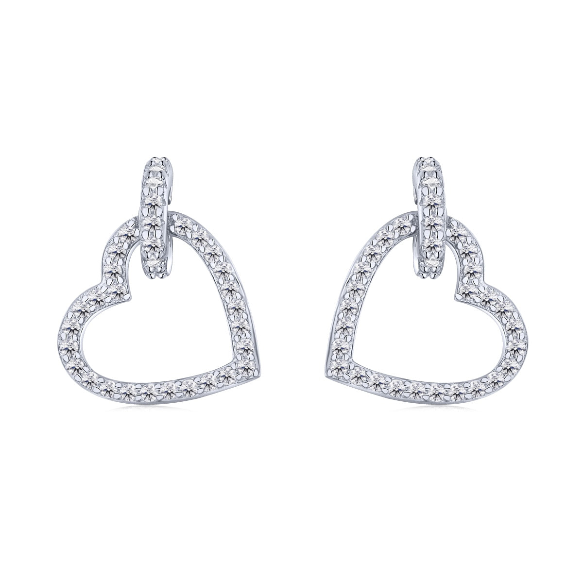 [⭐Sparkve Jewelry]Dainty Heart Shape Earrings