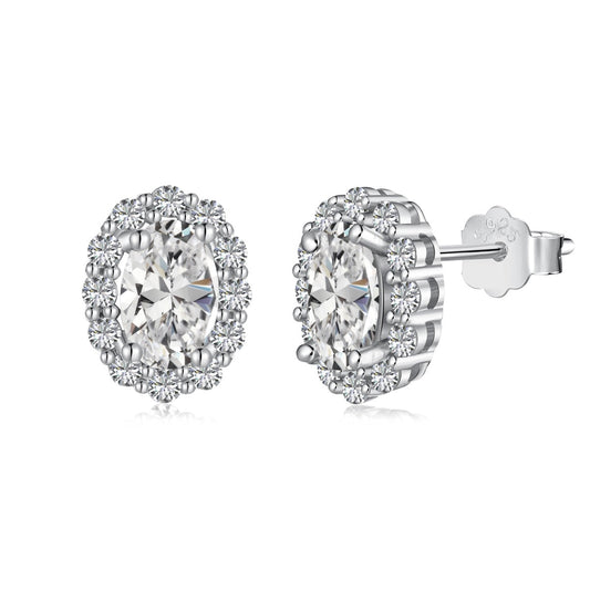 [⭐Sparkve Jewelry]Delicate Unique Oval Cut Daily Earrings