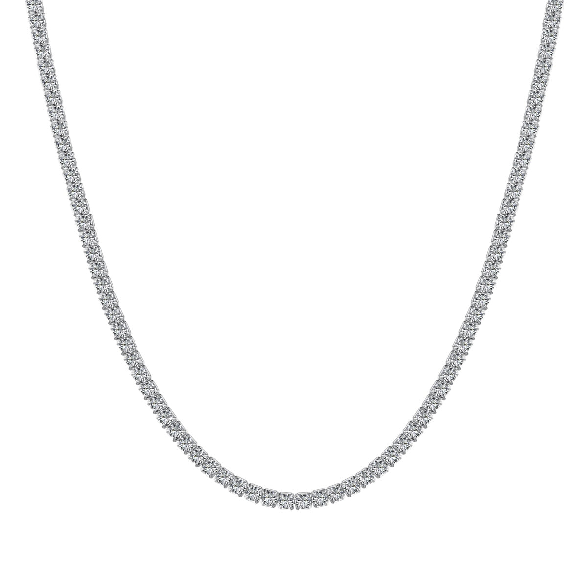 [⭐Sparkve Jewelry]Delicate Round Shape Tennis Necklace