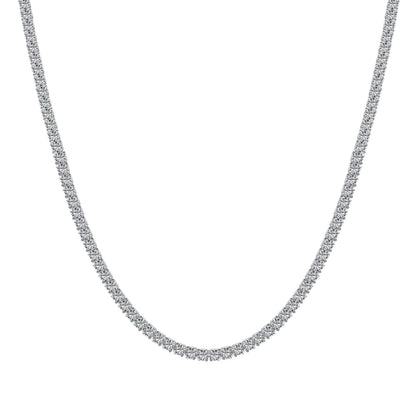 [⭐Sparkve Jewelry]Delicate Round Shape Tennis Necklace