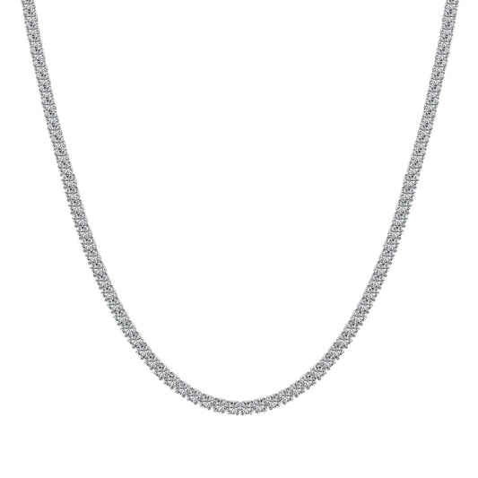 [⭐Sparkve Jewelry]Delicate Round Shape Tennis Necklace