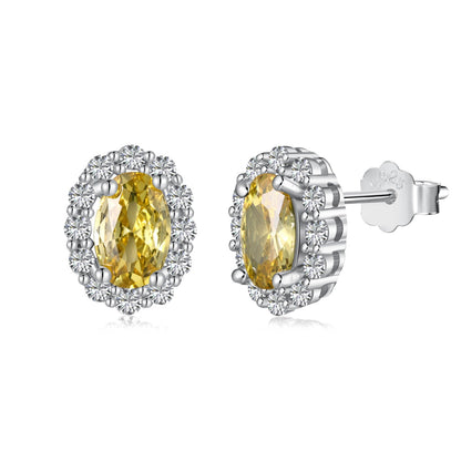 [⭐Sparkve Jewelry]Delicate Unique Oval Cut Daily Earrings