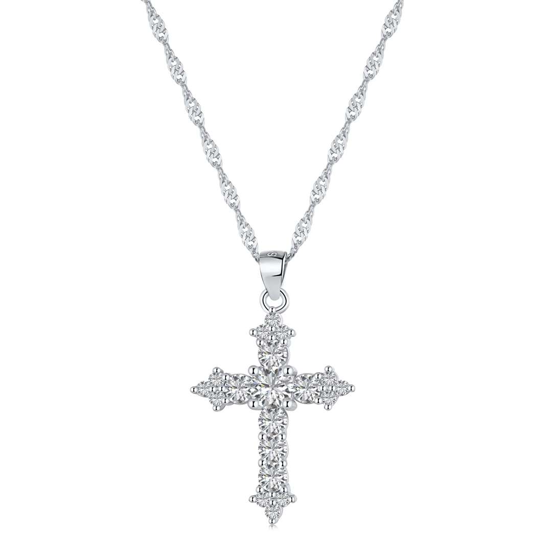 [⭐Sparkve Jewelry]Delicate Cross Shape Necklace