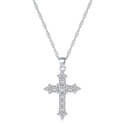 [⭐Sparkve Jewelry]Delicate Cross Shape Necklace