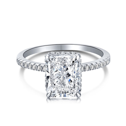 [⭐Sparkve Jewelry]4.0 Carat Luxurious Engagement Ring