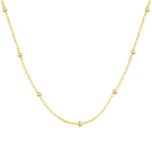 [⭐Sparkve Jewelry]Small Bead Clavicle Chain Simple Necklace
