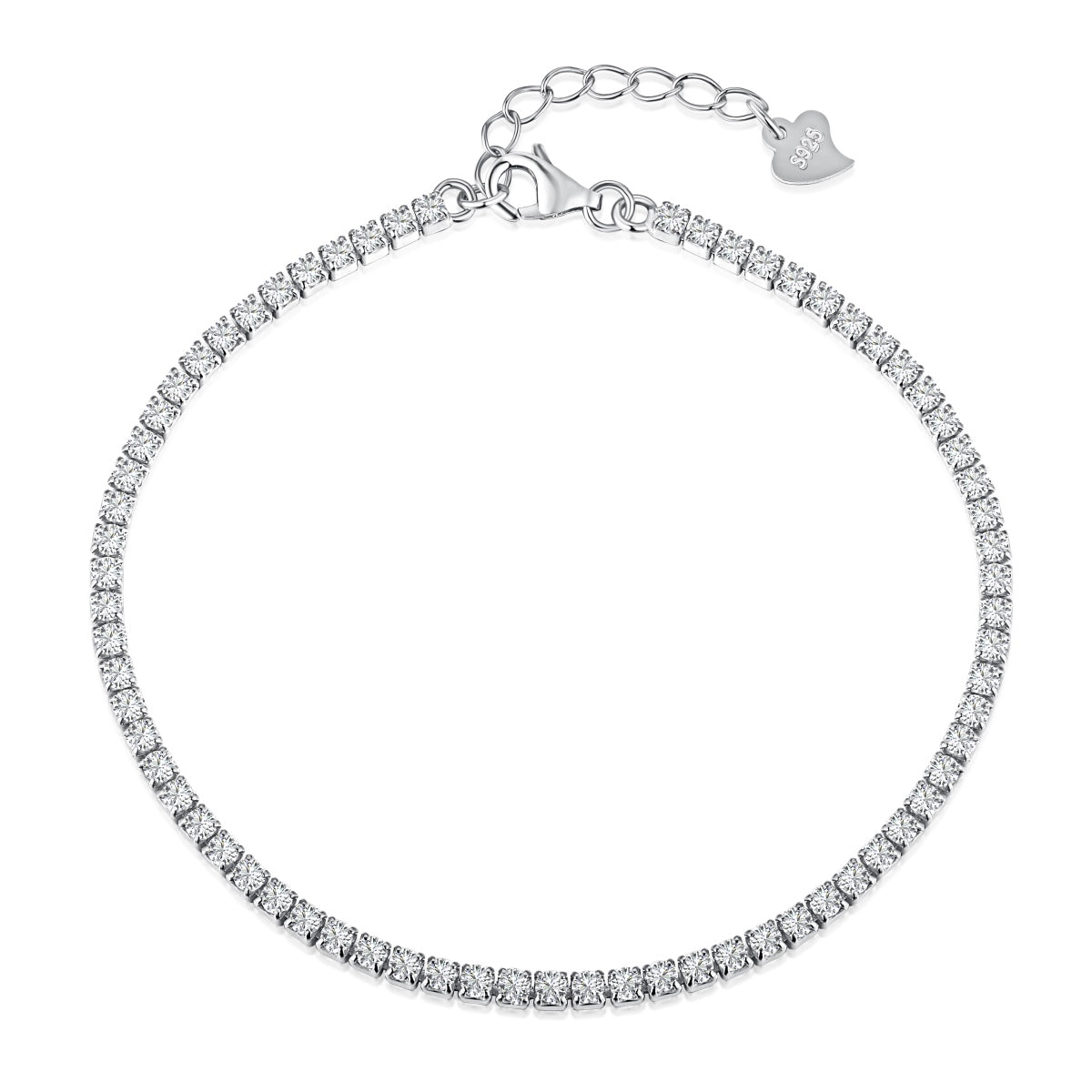 [⭐Sparkve Jewelry]Radiant Shinning Princess Cut Tennis Bracelet
