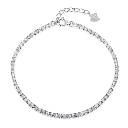 [⭐Sparkve Jewelry]Radiant Shinning Princess Cut Tennis Bracelet