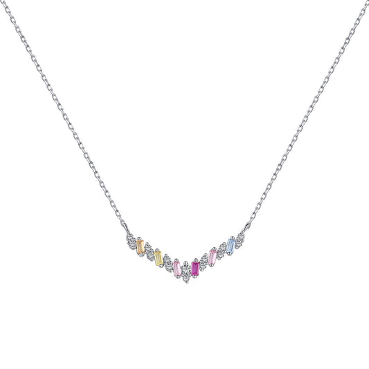 [⭐Sparkve Jewelry]Dazzling Rainbow Necklace