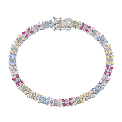 [⭐Sparkve Jewelry]Radiant Colorful Emerald Cut Party Bracelet