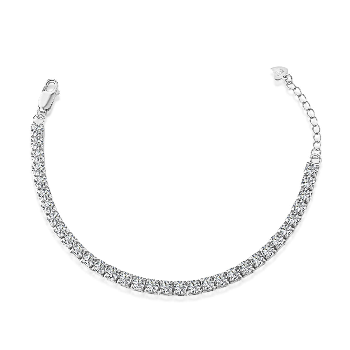 [⭐Sparkve Jewelry]⭐Sparkveling Radiant Princess Cut Tennis Bracelet