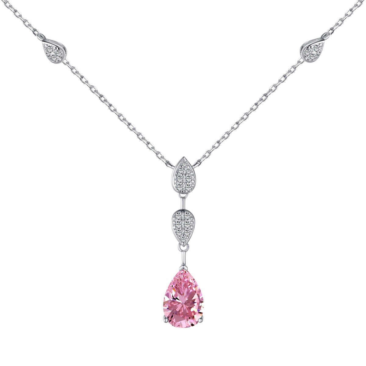 [⭐Sparkve Jewelry]Dazzling Pear Cut Necklace