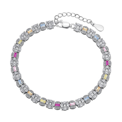 [⭐Sparkve Jewelry]Dazzling Radiant Multi Cut Daily Bracelet