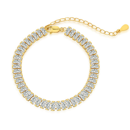 [⭐Sparkve Jewelry]Exquisite Emerald Cut Daily Bracelet