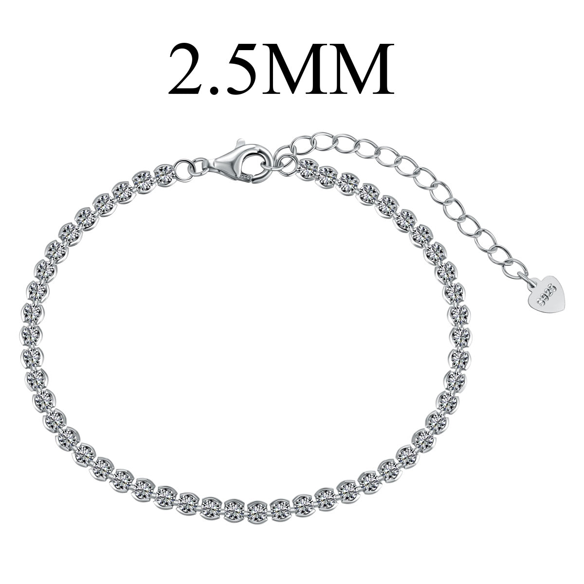 [⭐Sparkve Jewelry]Dazzling ⭐Sparkveling Round Cut Daily Bracelet