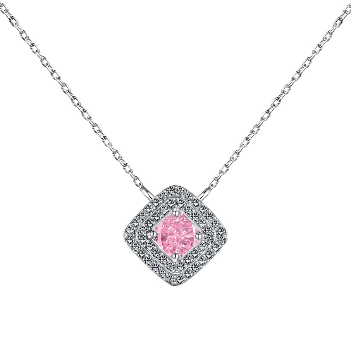 [⭐Sparkve Jewelry]⭐Sparkveling Asscher Cut Necklace