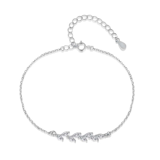 [⭐Sparkve Jewelry]Elegant Wheat Leaves Shape Bracelet