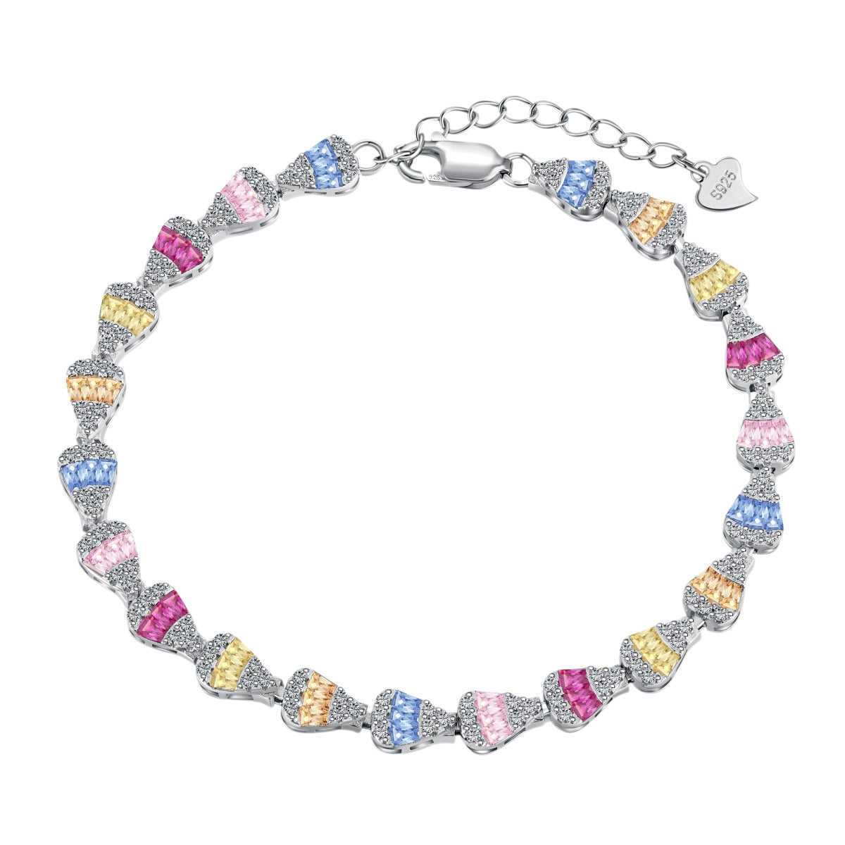 [⭐Sparkve Jewelry]Radiant Water Drop Shape Daily Bracelet