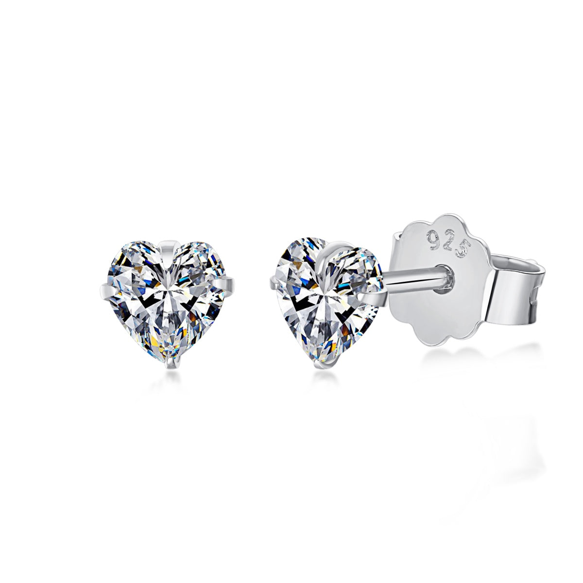[⭐Sparkve Jewelry]⭐Sparkveling Heart Shaped Simple Earrings