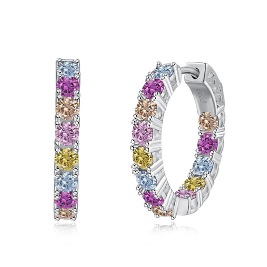 [⭐Sparkve Jewelry]Unique Round Cut Daily Earrings