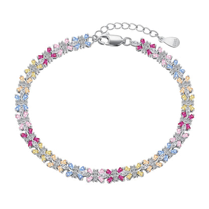 [⭐Sparkve Jewelry]Radiant Colorful Emerald Cut Party Bracelet