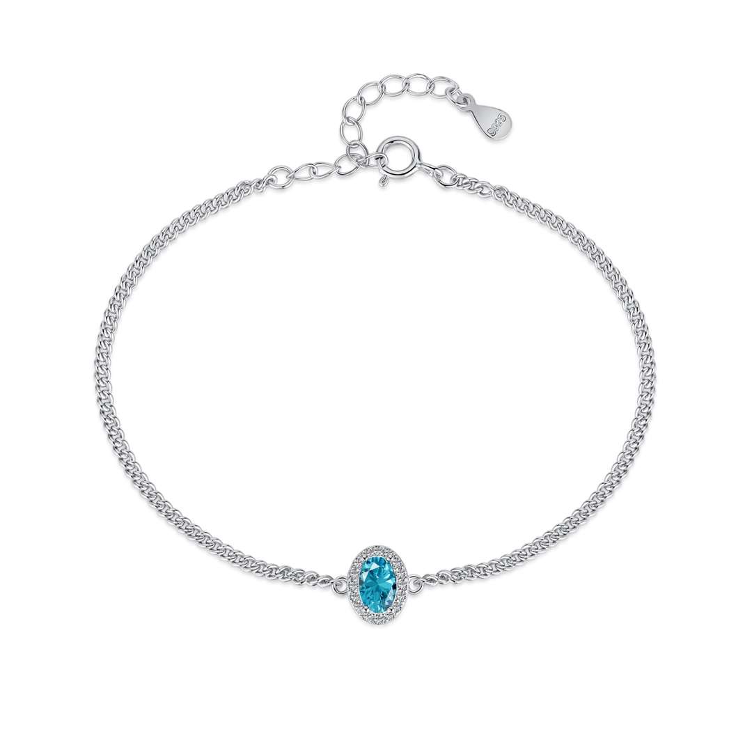 [⭐Sparkve Jewelry]Exquisite Oval Shape Bracelet
