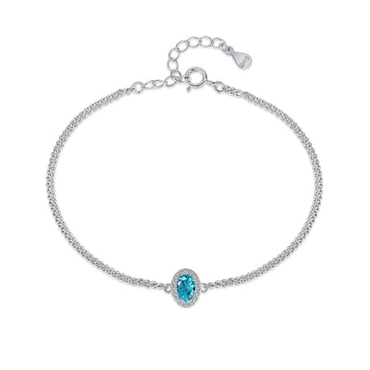 [⭐Sparkve Jewelry]Exquisite Oval Shape Bracelet