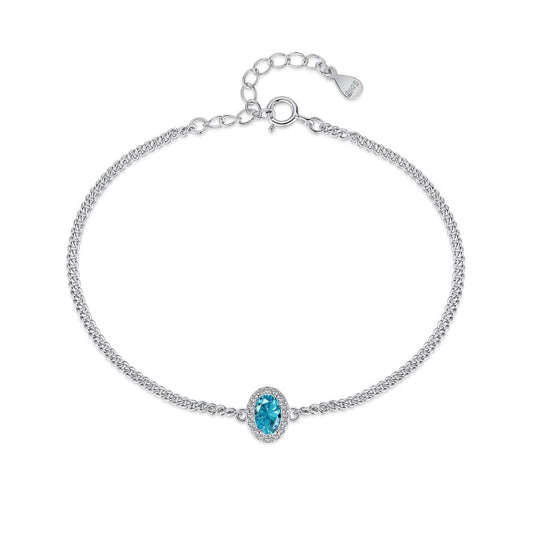 [⭐Sparkve Jewelry]Exquisite Oval Shape Bracelet