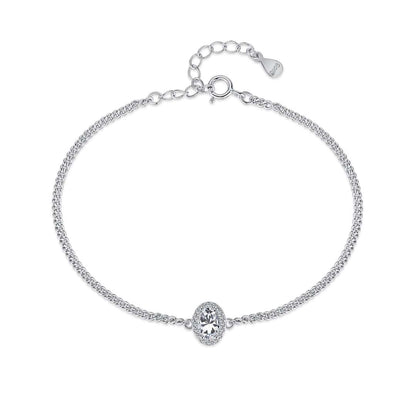 [⭐Sparkve Jewelry]Exquisite Oval Shape Bracelet