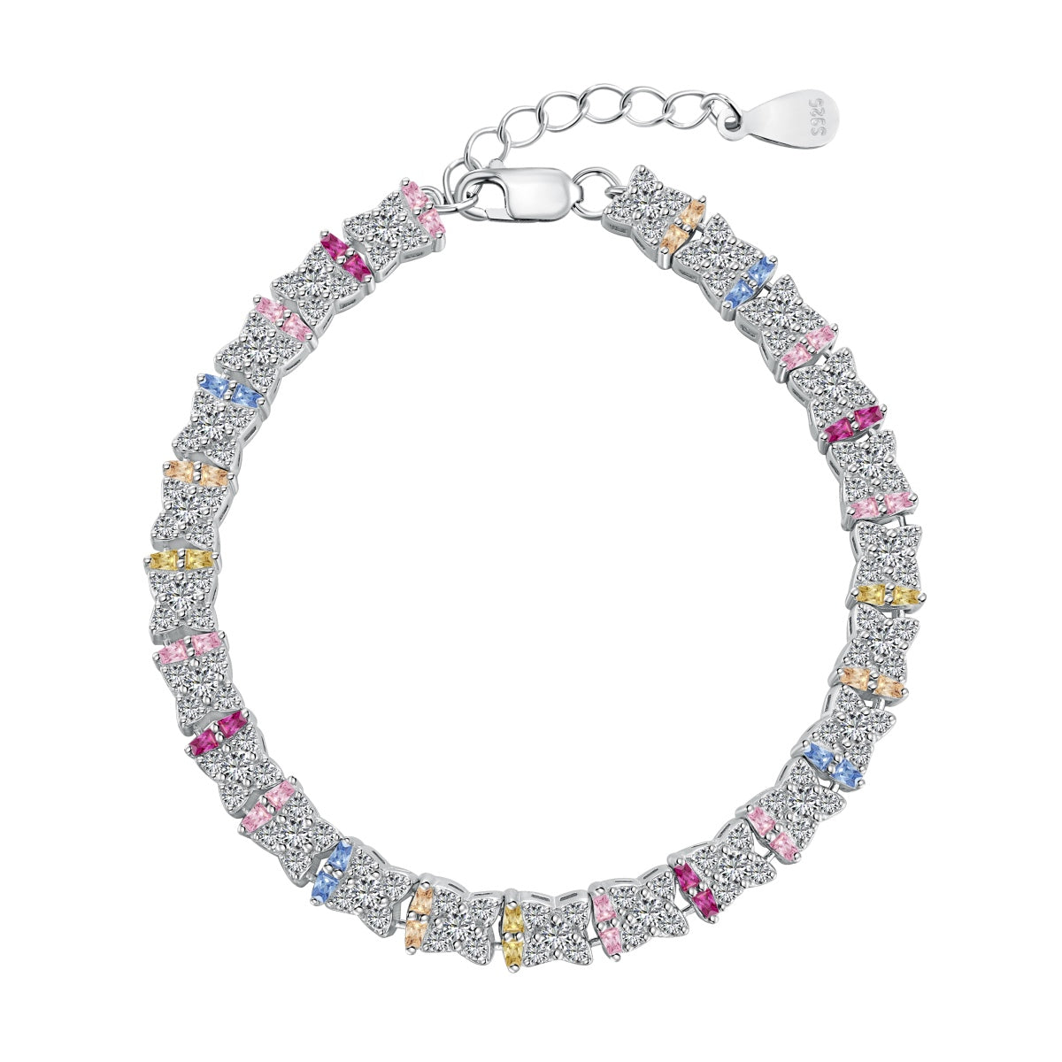 [⭐Sparkve Jewelry]Unique Colorful Flower Shape Daily Bracelet