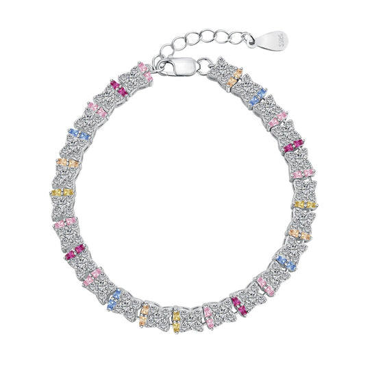 [⭐Sparkve Jewelry]Unique Colorful Flower Shape Daily Bracelet