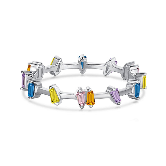 [⭐Sparkve Jewelry]Unique Trapezoid Cut Daily Ring