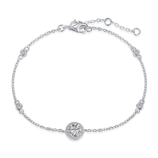 [⭐Sparkve Jewelry]Dazzling Round Cut Shape Bracelet