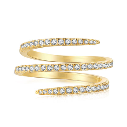 [⭐Sparkve Jewelry]Unique Vibrant Entangle Daily Ring