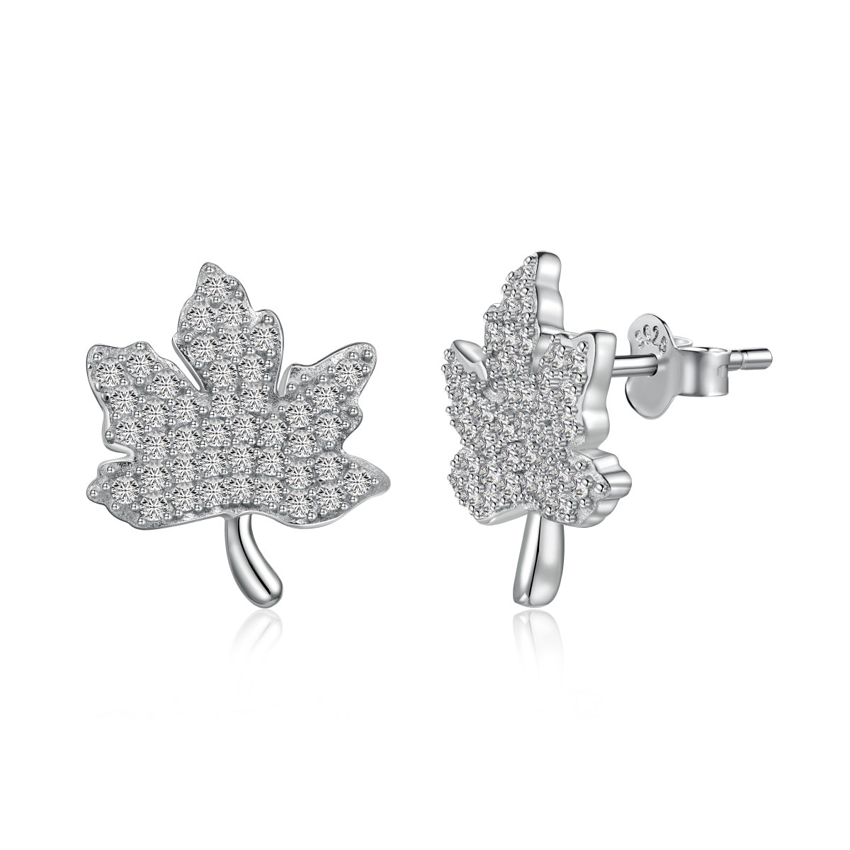 [⭐Sparkve Jewelry]Exquisite Maple Leaf Design Earrings
