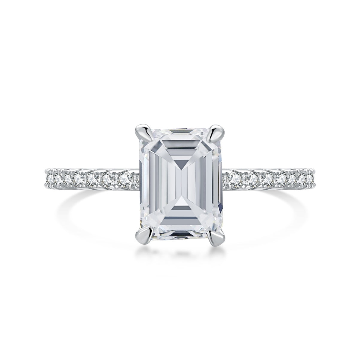 [⭐Sparkve Jewelry]2.0 Carat Scintillating Ornate Radiant Cut Party Ring