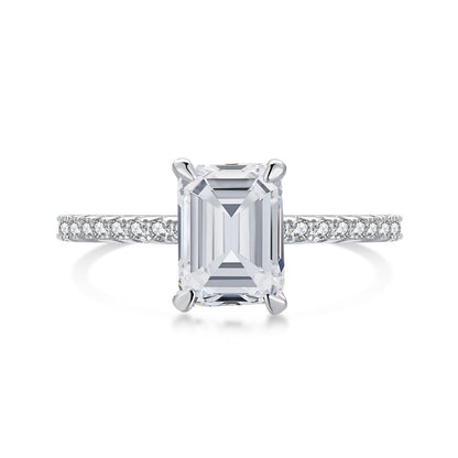 [⭐Sparkve Jewelry]2.0 Carat Scintillating Ornate Radiant Cut Party Ring