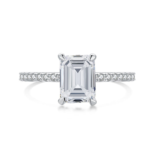[⭐Sparkve Jewelry]2.0 Carat Scintillating Ornate Radiant Cut Party Ring
