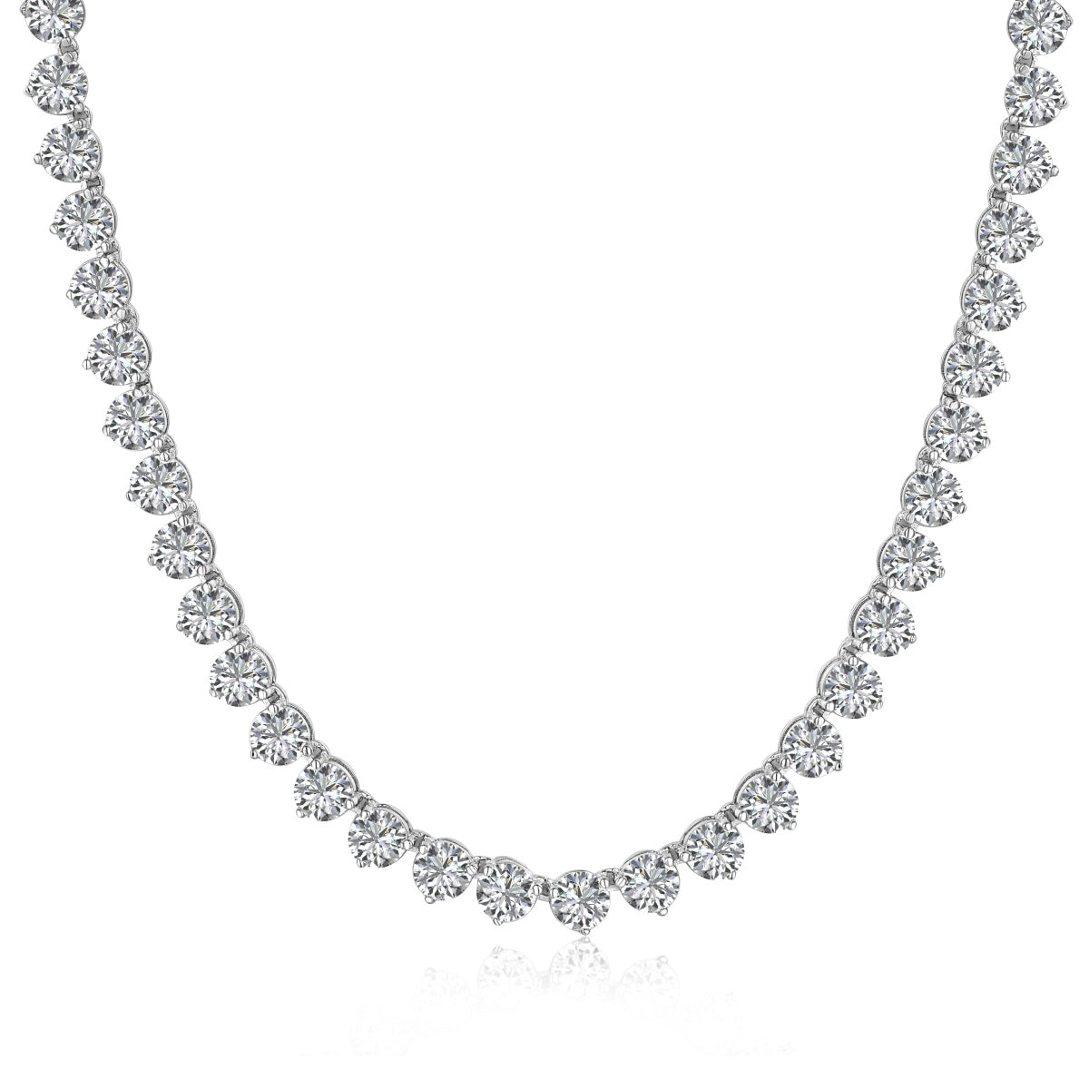 [⭐Sparkve Jewelry]Ornate Heart Cut Tennis Necklace