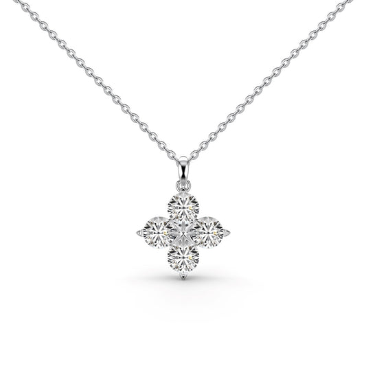[⭐Sparkve Jewelry]Four-Leaf Clover And Eight-Pointed Star Necklace