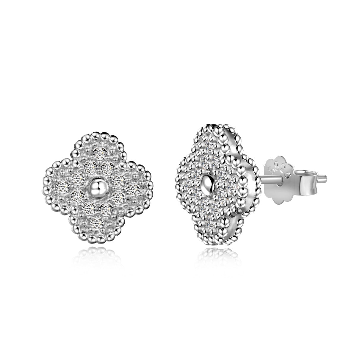 [⭐Sparkve Jewelry]Four Leaf Clover Fashion Earrings