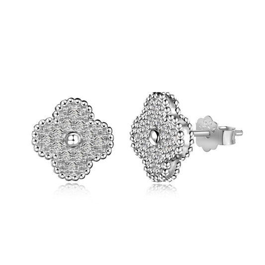 [⭐Sparkve Jewelry]Four Leaf Clover Fashion Earrings