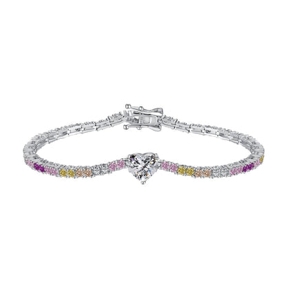 [⭐Sparkve Jewelry]Delicate Romantic Heart Shape Lover Bracelet