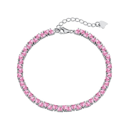 [⭐Sparkve Jewelry]Dazzling Romantic Heart Shape Lover Bracelet