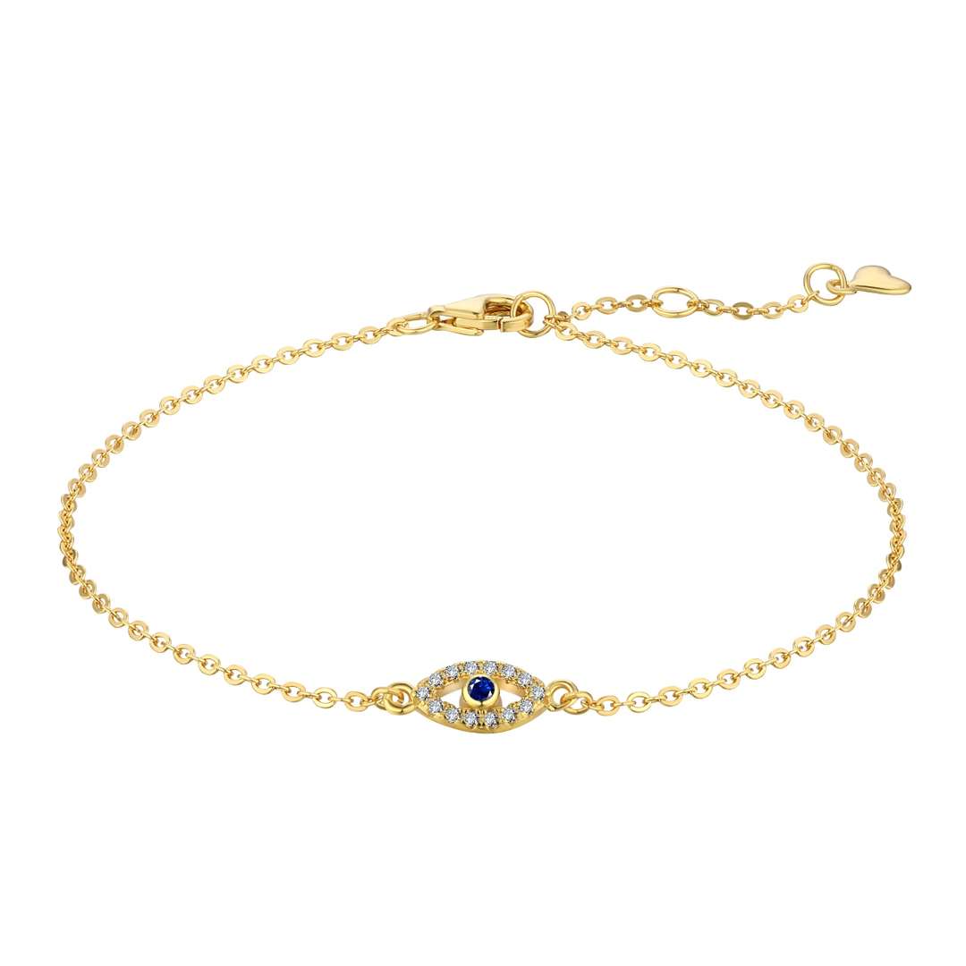 [⭐Sparkve Jewelry]Evil Eye Shape Necklace